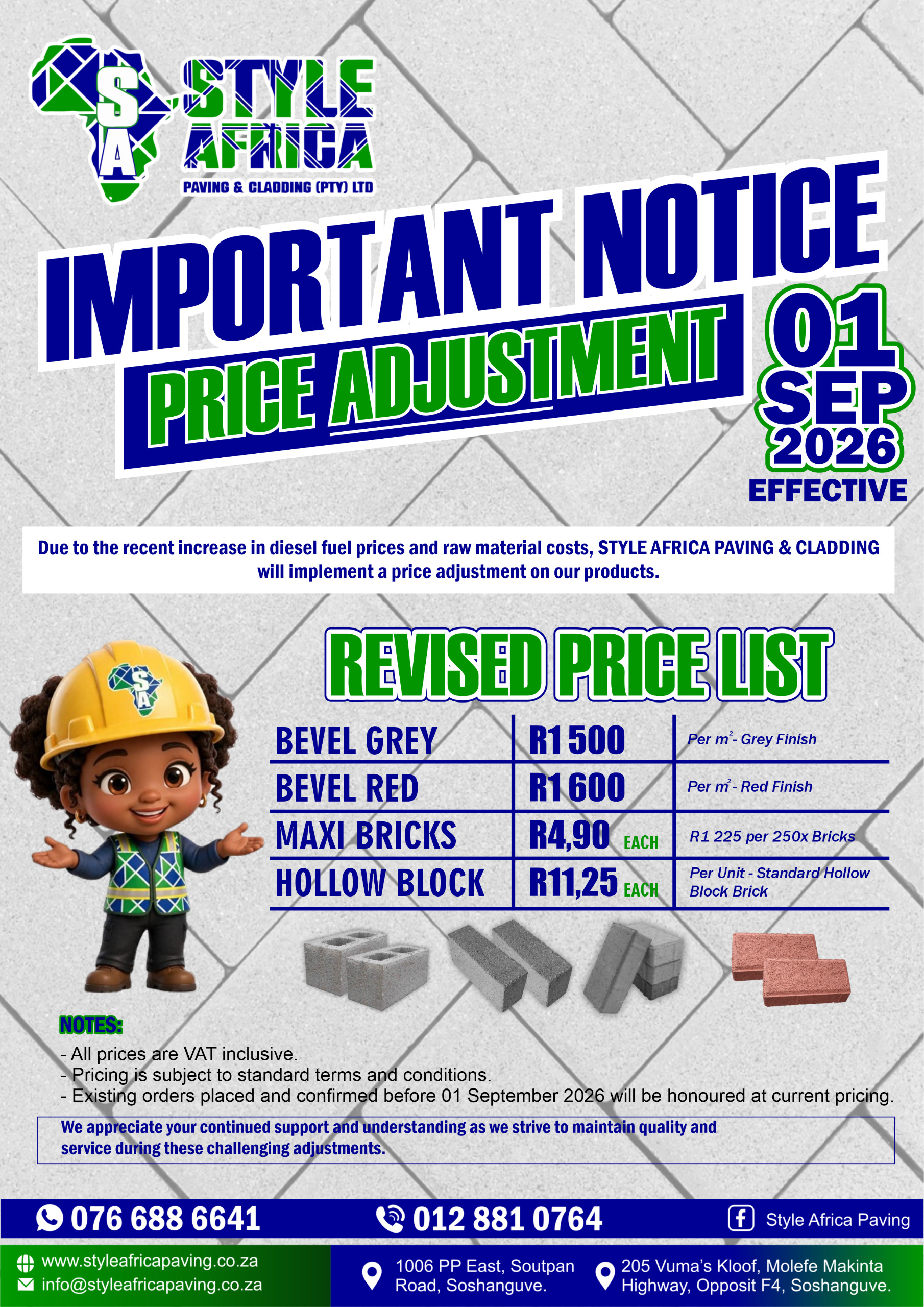 Price Adjustments