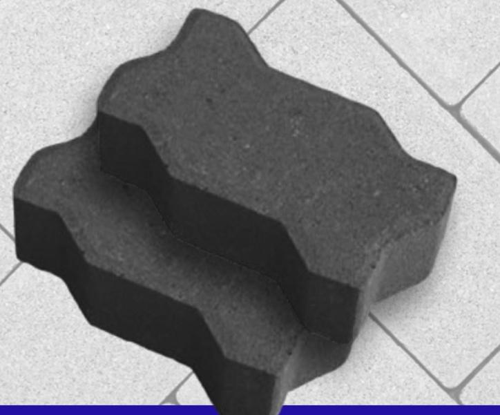 Interlock pavers Grey