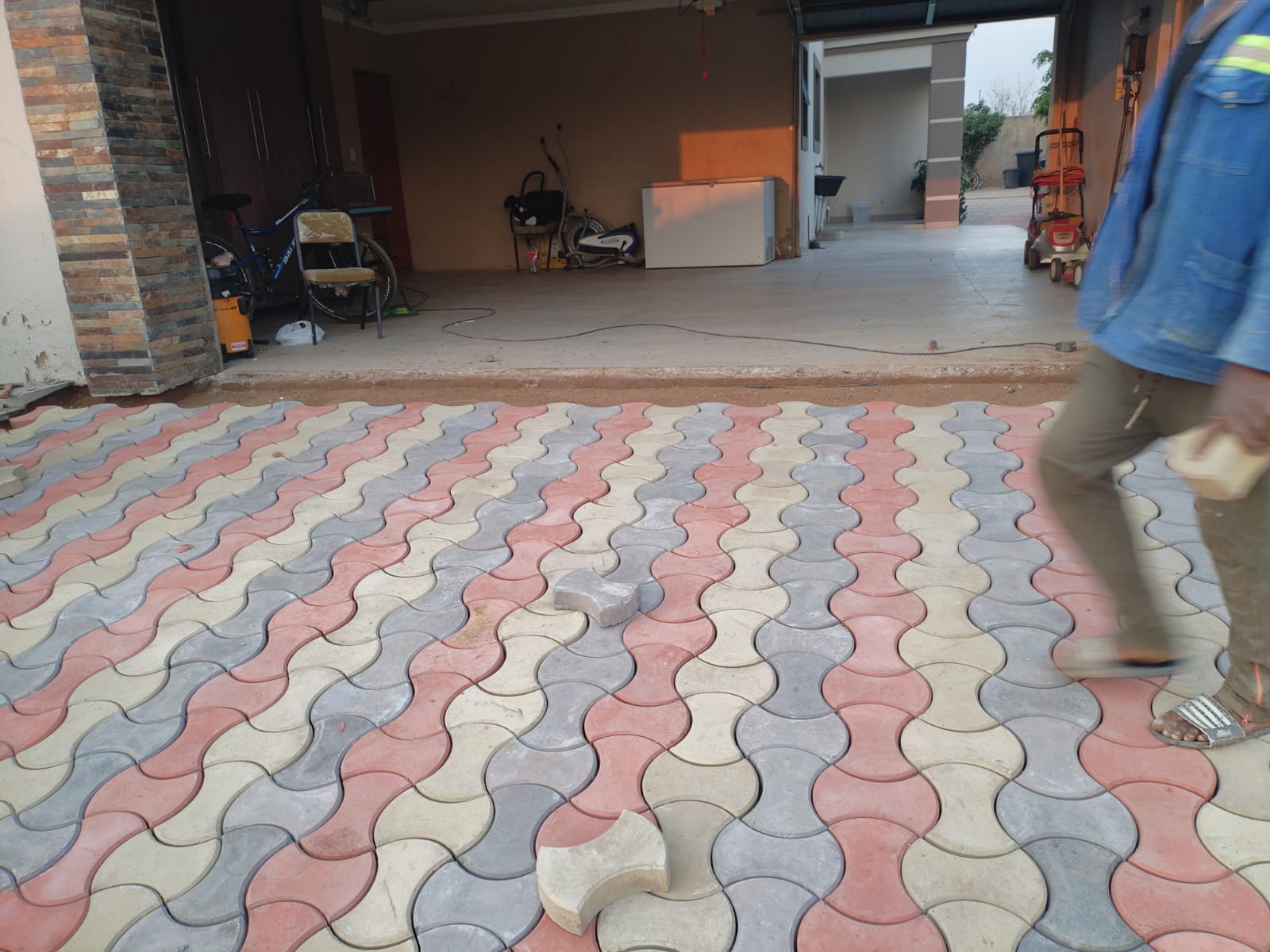 butterfly paving
